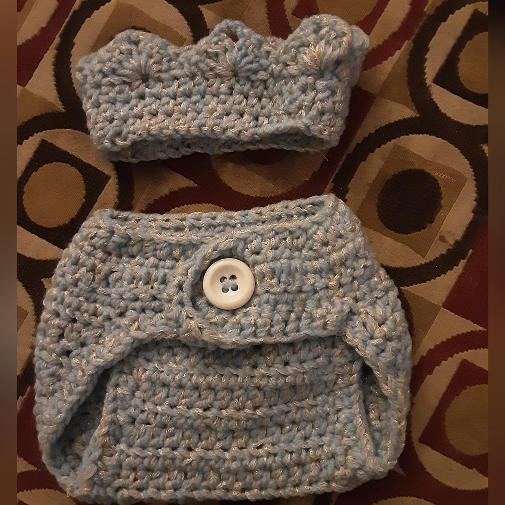HANDMADE BABY DIAPER COVER SET